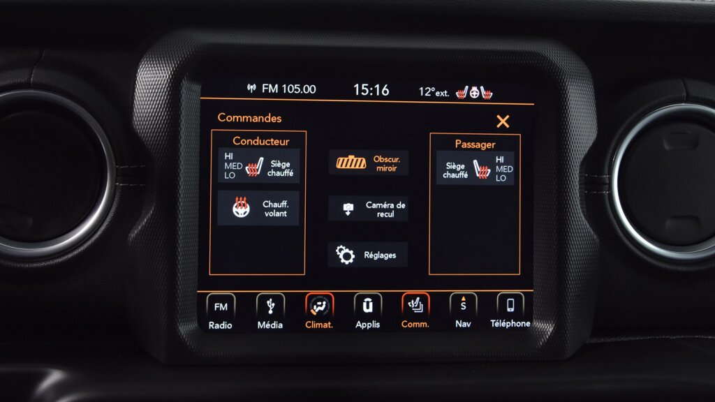 JEEP Wrangler 2.2 MULTIJET 200 BVA TYPE SAHARA KEYLESS CUIR FEUX LED