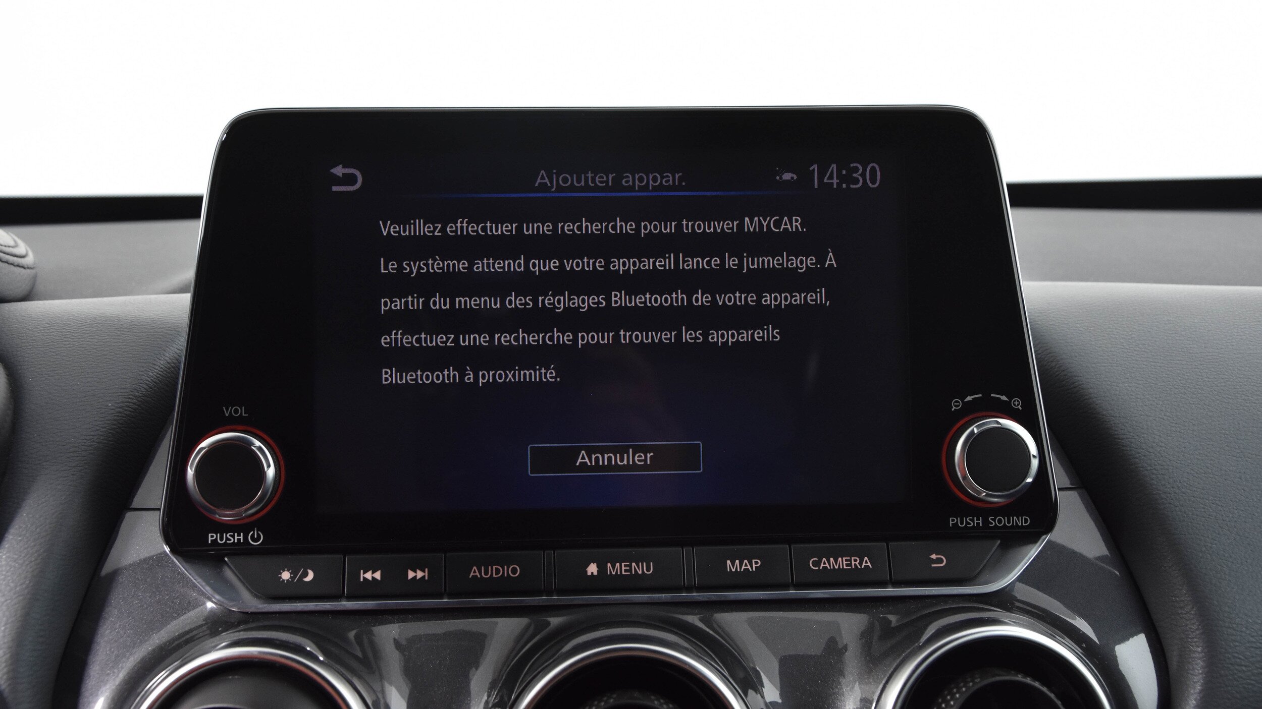 Plus d'écran Autoradio et GPS - Qashqai Passion FR