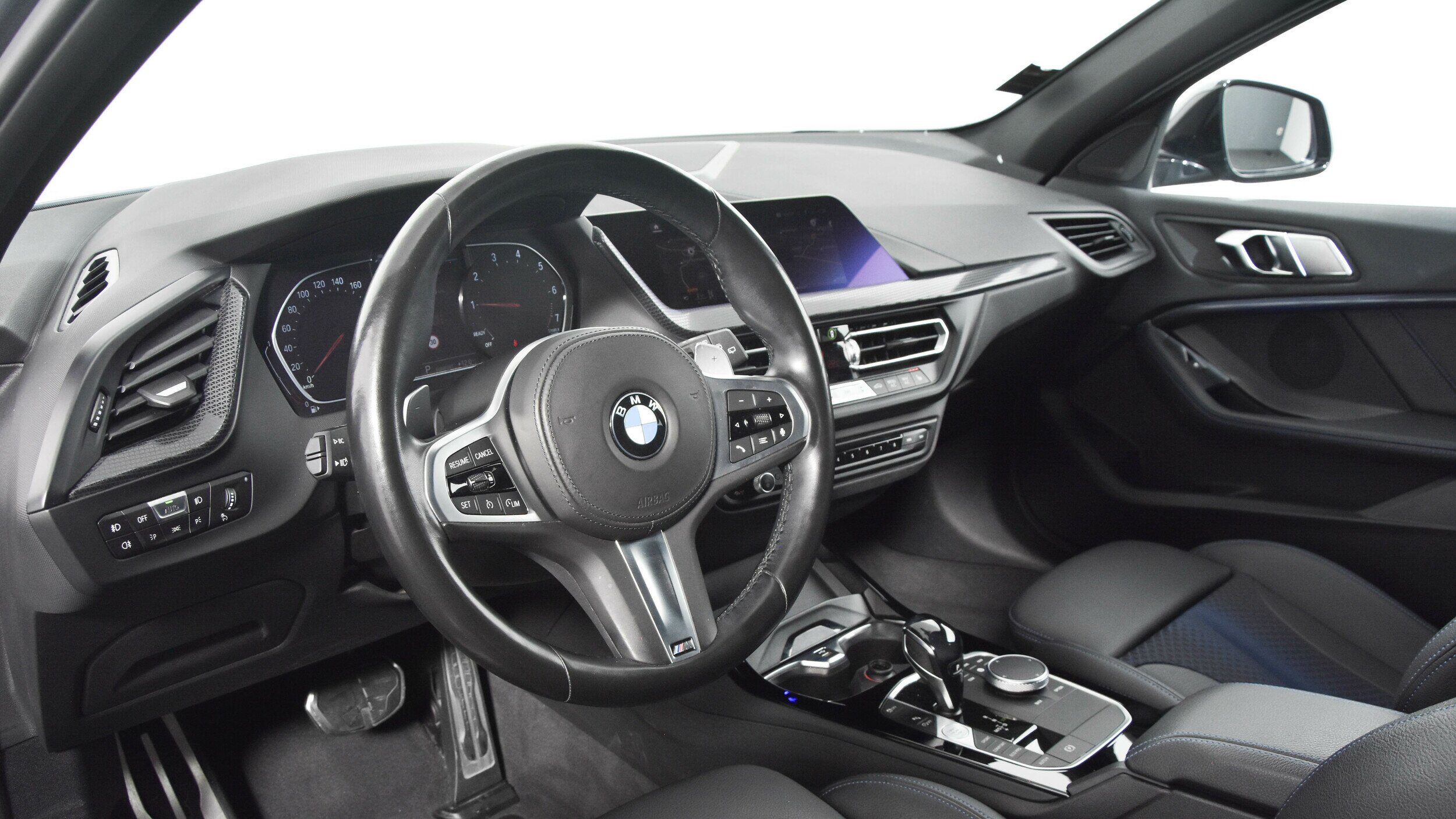 BMW Série 1 120I F40 178 DKG7 TYPE M SPORT COCKPIT FULL LED KEYLESS  REGULATEUR GPS ALU 18″ 1ERE MAIN !!!