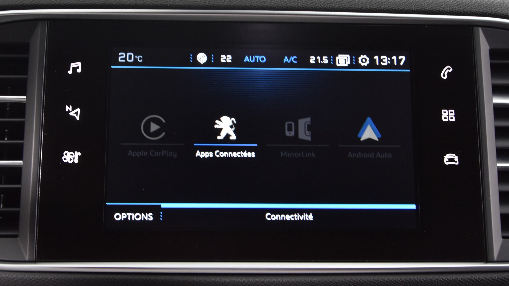 PEUGEOT 308 GTI 1.6 THP 272 CV GPS BLUETOOTH CARPLAY CAMERA DENON KEYLESS  XENON ALU 19″