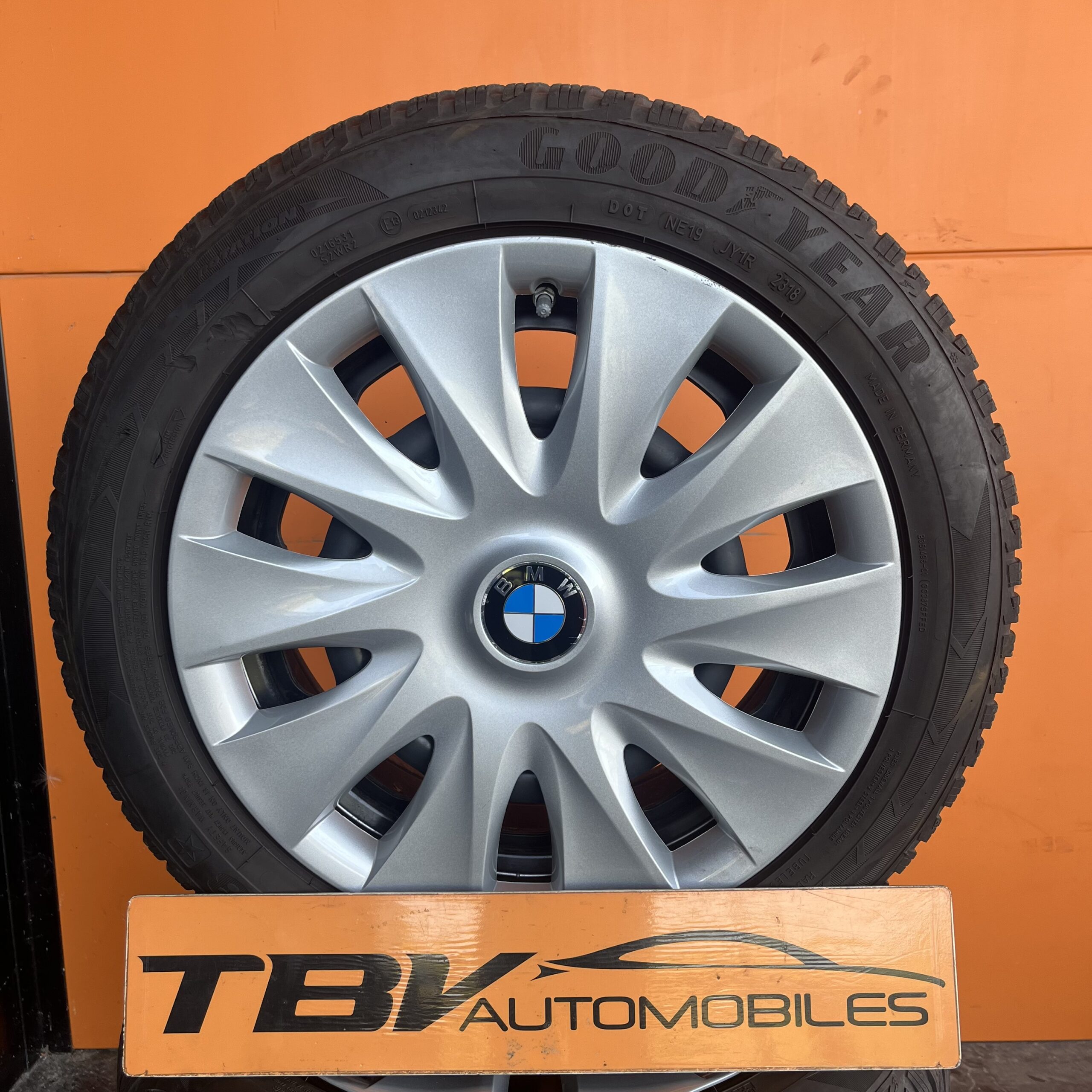 Jantes Origine BMW Série 3 17" Avec Pneus Hiver Nankang 225 - Occasion Très Bon État